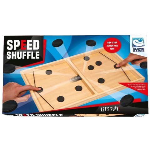 Clown Games Speed Shuffle Sling Puck Hout