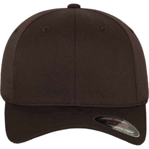 Flexfit FX6277 Wooly Combed Cap - Brown - S/M
