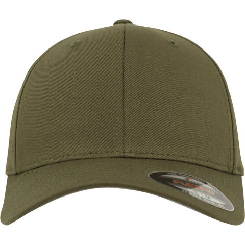 Flexfit FX6277 Wooly Combed Cap - Olive - S/M