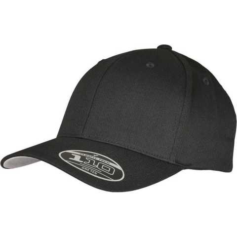 Flexfit FX6277DC Flexfit Wooly Combed Adjustable Cap - Black - One Size