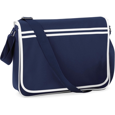 Atlantis BG71 Retro Messenger - French-Navy/White - 40 x 30 x 10 cm