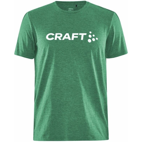 Craft 1913421 Community Logo SS Tee M - Team Green Melange - M