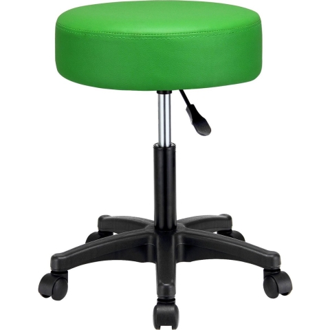 Casaria Verstelbare Draaikruk - 46/60cm Zithoogte– 1 Stuks Groen