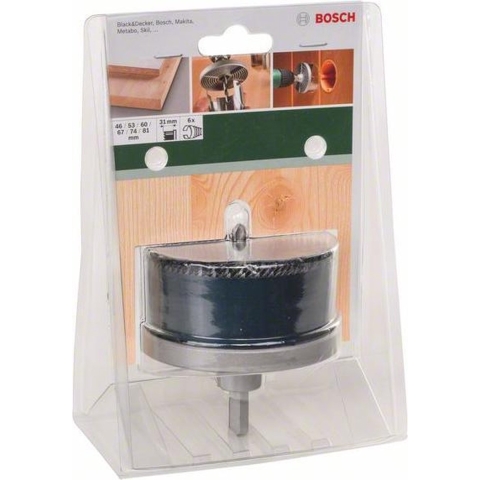 Bosch Accessoires Gatzagenset | 6-delig - 2609255634