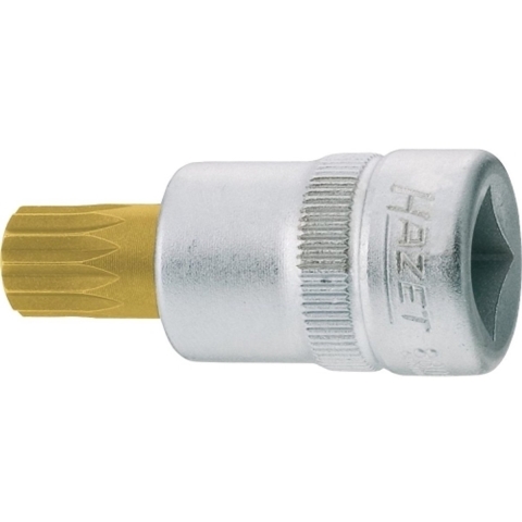 HAZET Dopsleutelbit 8808-10 · 3/8 inch (10 mm) vierkant hol · Binnenveeltandprofiel XZN · SW M10