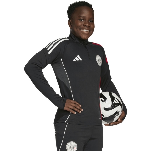 adidas Performance Voetbalshirt - AJAX TR Top Y - Black/White/Bo - adidas Performance - 12 jaar (152) - Voetbalshirt