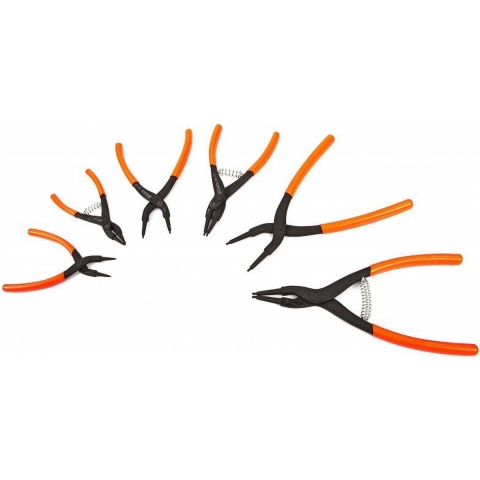 Beta Borgveertangen, uitwendig rechte punten PVC handgreep 1036 225 - 010360021