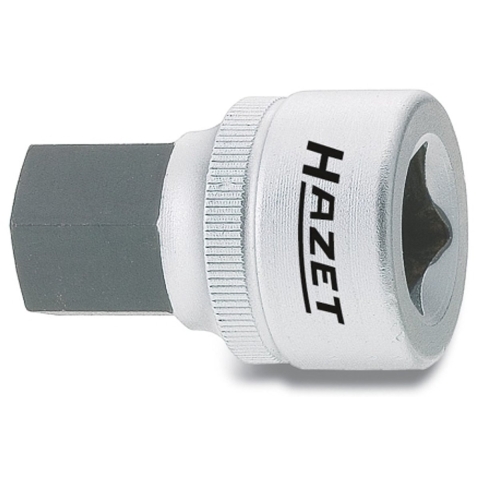 HAZET Dopsleutelbit 985-5 · 1/2 inch (12,5 mm) vierkant hol · Binnen-zeskant-profiel · SW 5 mm