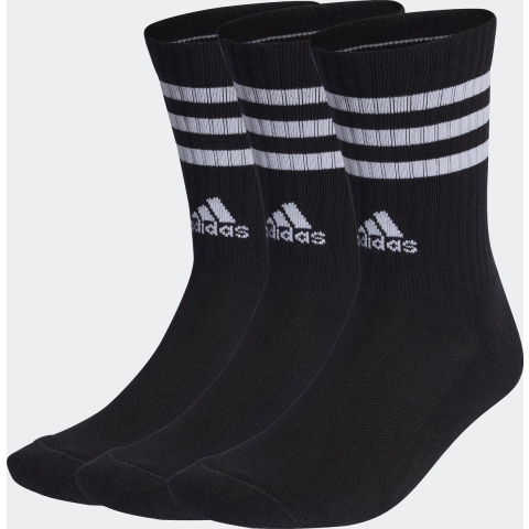 adidas Performance Sokken - 3-pack - 3S C CRW - Black/White - adidas Performance - 31/33 - Sokken