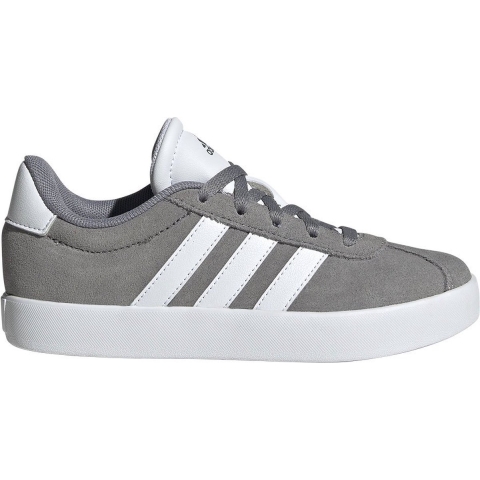 adidas Performance Schoenen - VL Court 3.0 K - Grethr/Ftwwht/Gre - adidas Performance - 34 - Schoenen