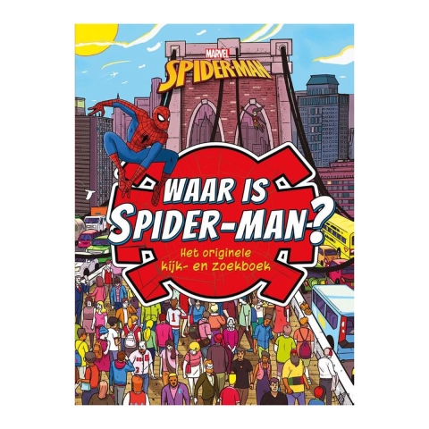 Waar is Spider-man? Het originele kijk- en zoekboek (Hardback)