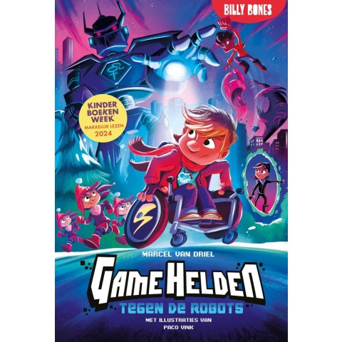 Game Helden tegen de robots (Hardback)