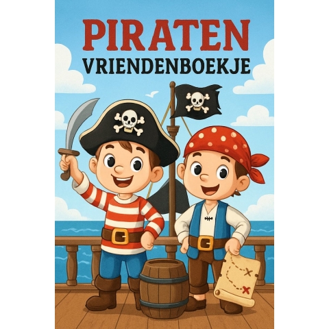 Piraten Vriendenboekje (Paperback)
