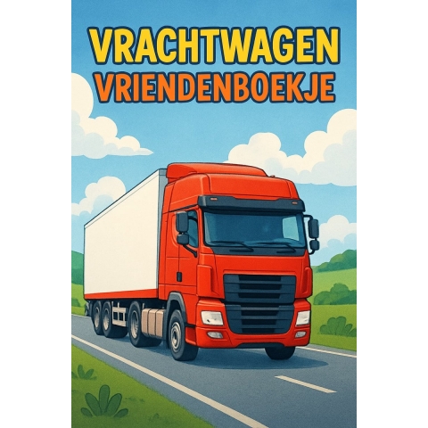 Vrachtwagen Vriendenboekje (Paperback)