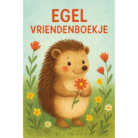 Egel Vriendenboekje (Paperback)