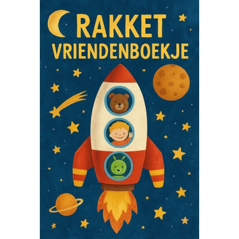 Rakket Vriendenboekje (Paperback)