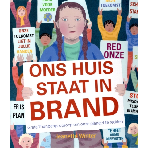 Ons huis staat in brand (Hardback)