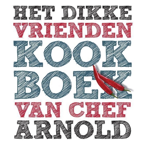Het dikke vrienden kookboek van (Hardback)