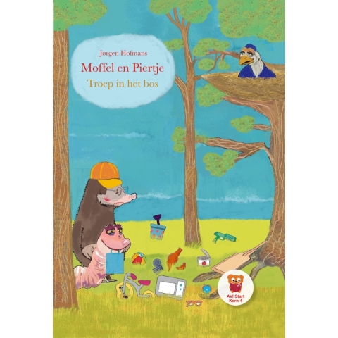Moffel en Piertje Troep in het bos (Hardback)