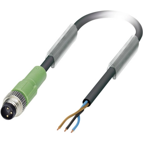 Phoenix Contact 1681680 Sensor/actuator connector, geassembleerd M8 Aantal polen (sensoren): 3 Stekker, recht 5.00 m 1 stuk(s)