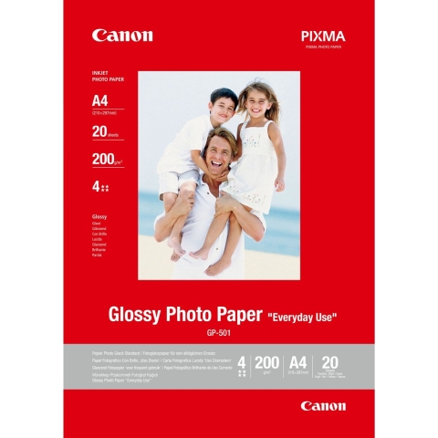 Canon GP-501 0775B082 Fotopapier DIN A4 200 g/m² 20 vellen Glanzend