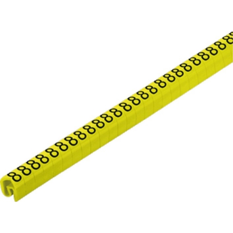Weidmüller CLI C 2-4 GE/SW 8 CD Markeerring Opdruk 8 Buitendiameter 4 tot 10 mm 1568261526