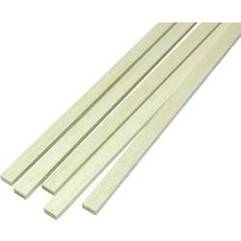 Pichler Modellbau Grenen lijst (l x b x h) 1000 x 10.0 x 5.0 mm 10 stuk(s)