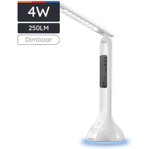 avide ABLDLRGB-CALENDAR-4W Tafellamp SMD LED LED vast ingebouwd 4 W Wit