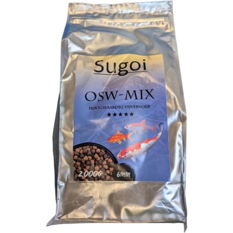 OSW mix 6 mm 2000 gram L visvoer - Suren collection
