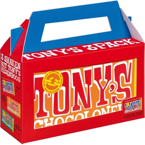 Tony's Chocolonely Regenboog Classics 3-pack 3 x 180 gr