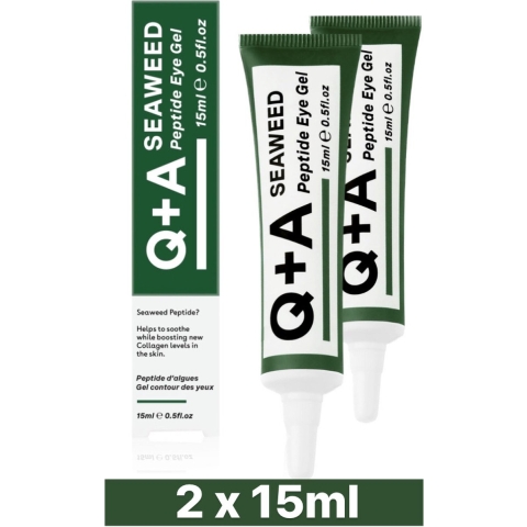2x Q+A Seaweed Peptide Ooggel 15 ml