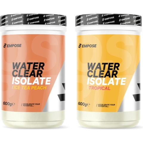 Empose Nutrition Water Clear Isolate - Eiwit Poeder - Protein Combi-Deal - Ice Tea Peach / Tropical