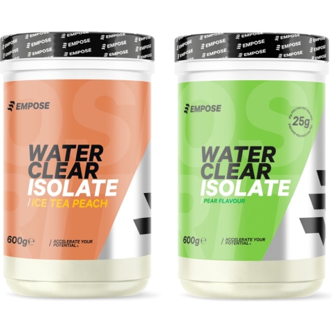 Empose Nutrition Water Clear Isolate - Eiwit Poeder - Protein Combi-Deal - Ice Tea Peach / Pear