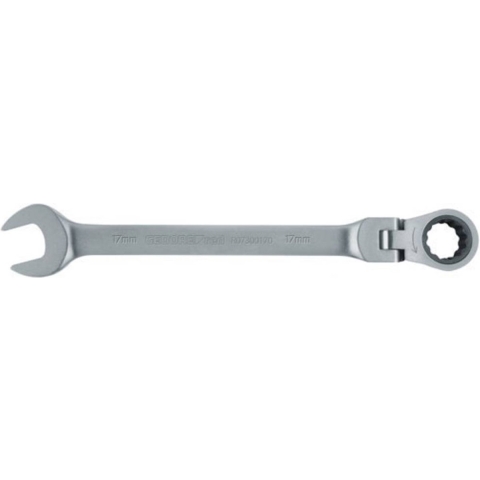 Gedore Ringratel-Steeksleutel met Kniegewricht | SW 17 mm | 231 mm - 3300883