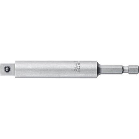 Wiha 724038050 Gereedschapschacht Binnenvierkant, binnenzeskant 1/4" E6,3 3/8" - 04362