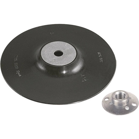 Wolfcraft Steunschijf | Flensmoer | M14 | Ø178mm | 1 stuk - 2452000
