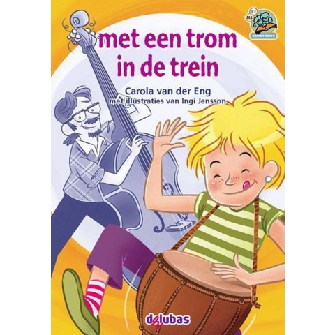 Met een trom in de trein (Hardback)