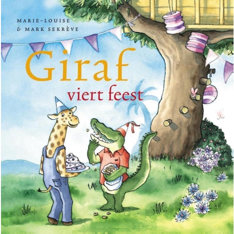 Giraf viert feest (Hardback)
