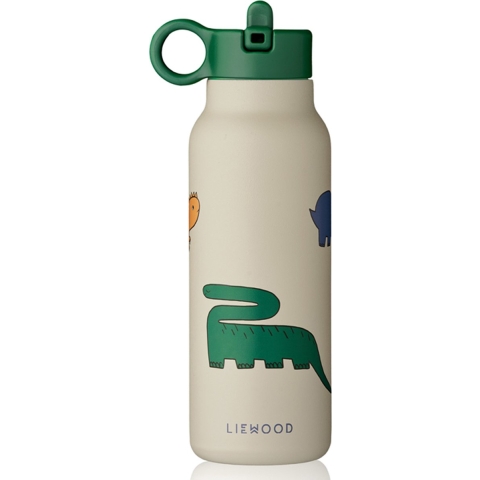 Liewood Drinkfles - Falk - 350 ml - Dinosaurs/Mist - Liewood - OneSize - Drinkfles