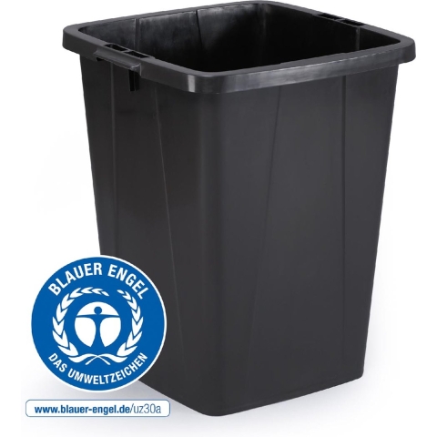 Durable Durabin Eco 90 1800505050 Afvalbak 90 l Kunststof (b x h x d) 520 x 610 x 490 mm Grijs 1 stuk(s)