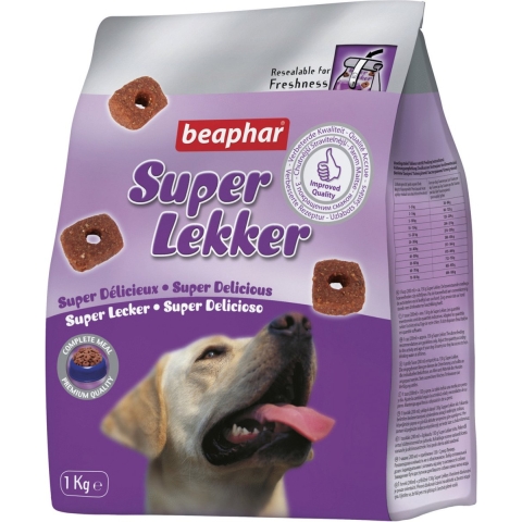 Beaphar Super Lekker - snack en training hondenvoer 5 x 1kg
