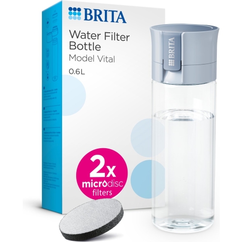 Brita Water Filter Fles Vital Lichtblauw