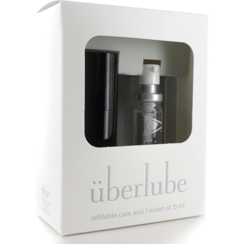 Uberlube Hervulbaar Glijmiddel Zwart