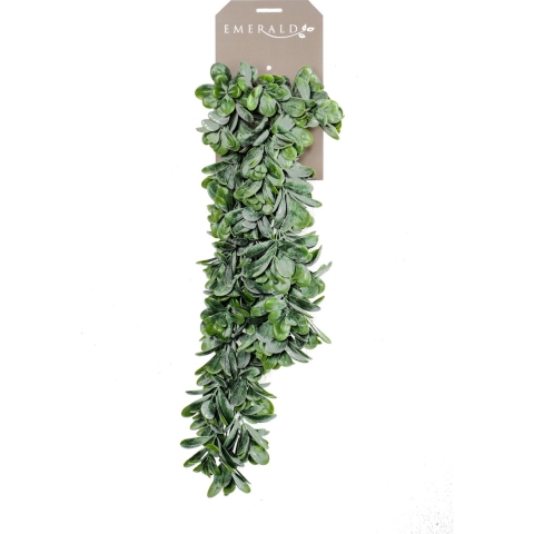 Kunstplant grassula hanging bush 80 cm - Emerald