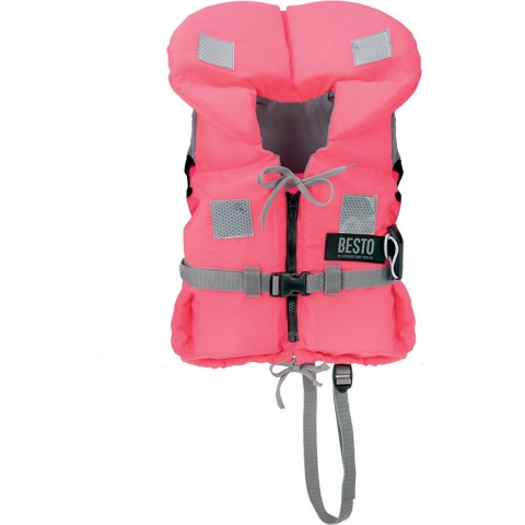 Besto Racingbelt 100N reddingsvest roze kinder, child (20-30 kg)