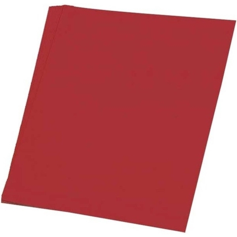 100 vellen rood A4 hobby papier -