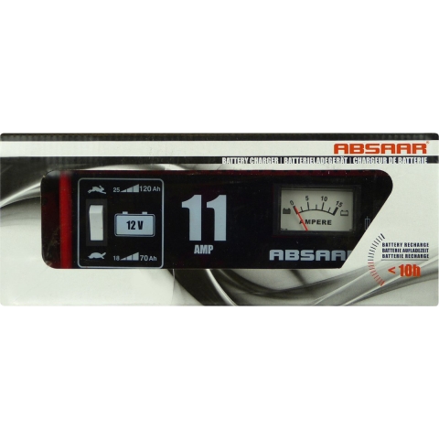 Absaar acculader 11A 12V