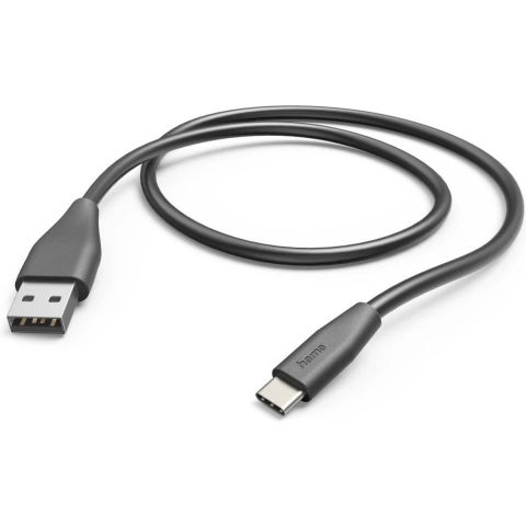 Hama Oplaadkabel USB-A - USB-C 1,5 M Zwart