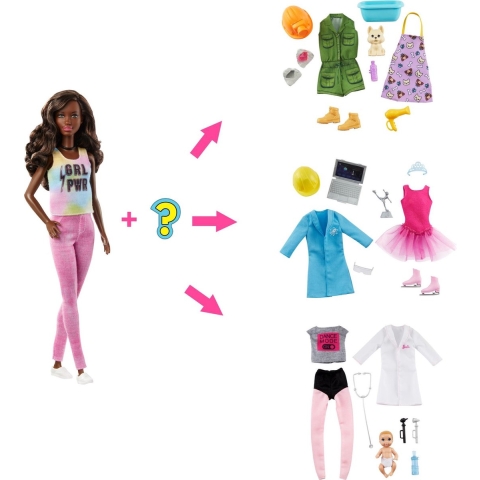 Barbie Carrierepop You Can Be Anything + Accessoires