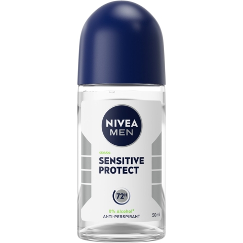 Nivea Nivea Deo Roll-on Men - Sensitive Protect 50 ml. 6 x Voordeelpak